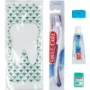 Ready-to-go Dental Kits | Dental Kits<SmileCare ™ Adult Geo Tooth Basic Zippered Bag Dental Kits - Dental Kits From SmileMakers