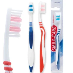 Toothbrushes | Dental Practice Essentials<SmileCare ™ Adult Secure Grip Toothbrushes - Toothbrushes from SmileMakers