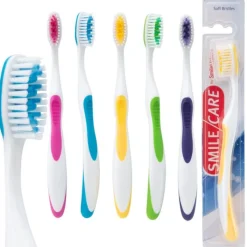 Toothbrushes | Dental Practice Essentials<SmileCare ™ Adult Super Grip Toothbrushes - Toothbrushes from SmileMakers