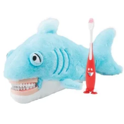 Dental Patient Education | Dental Practice Essentials<SmileCare Finn the Shark Dental Plush - Patient Education from SmileMakers