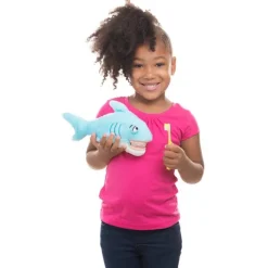 Dental Patient Education | Dental Practice Essentials<SmileCare Finn the Shark Dental Plush - Patient Education from SmileMakers