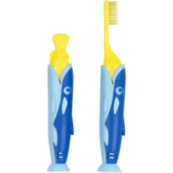 Toothbrushes | Dental Practice Essentials<SmileMakers SmileCare™ Shark Attack Toothbrush and Holder - Toothbrushes from