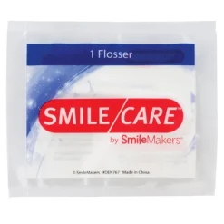 Dental Practice Essentials<SmileCare ™ Single Pack Dental Flossers - Dental Floss from SmileMakers