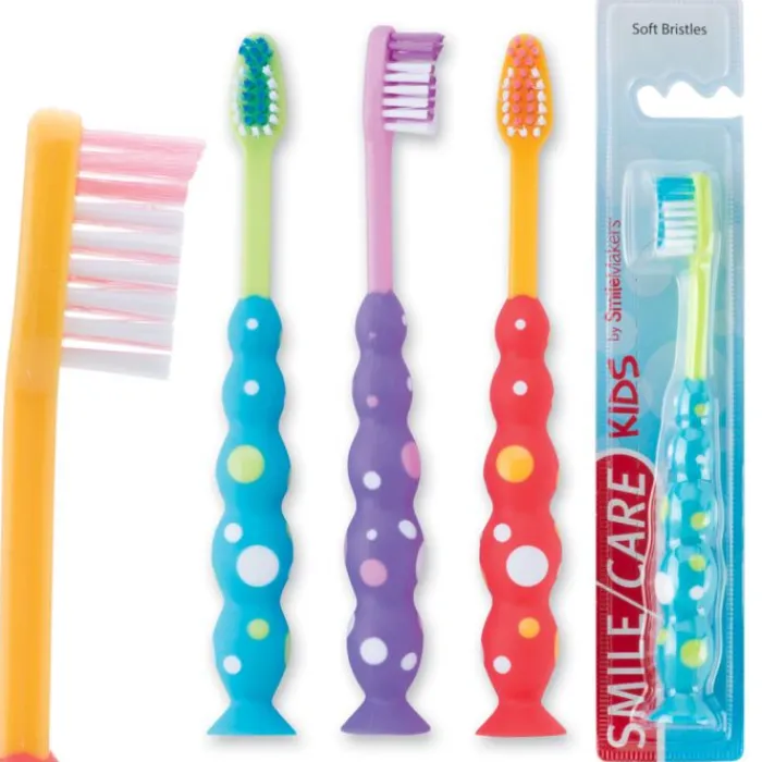 Toothbrushes | Dental Practice Essentials<SmileCare ™ Toddler Bubble Grip Toothbrushes - Toothbrushes from SmileMakers