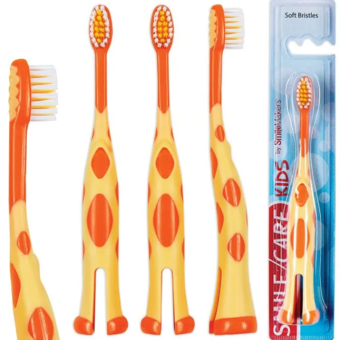 Toothbrushes | Dental Practice Essentials<SmileCare ™ Toddler Giraffe Toothbrushes - Toothbrushes from SmileMakers