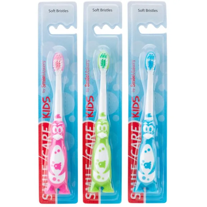 Toothbrushes | Dental Practice Essentials<SmileCare ™ Toddler Penguin Toothbrushes - Toothbrushes from SmileMakers