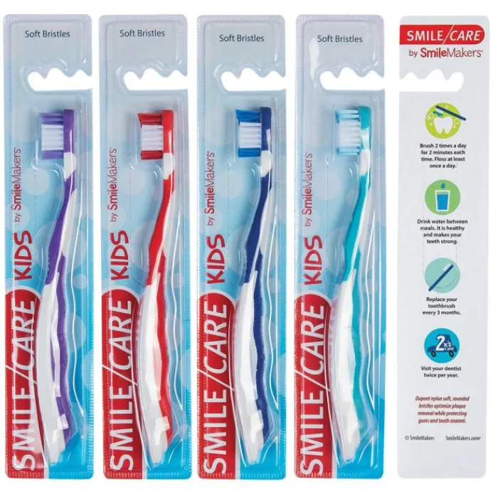 Toothbrushes | Dental Practice Essentials<SmileMakers SmileCare Toddler Toothbrushes - Toothbrushes from