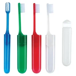 Toothbrushes | Dental Practice Essentials<SmileCare ™ Translucent Travel Toothbrushes - Toothbrushes from SmileMakers