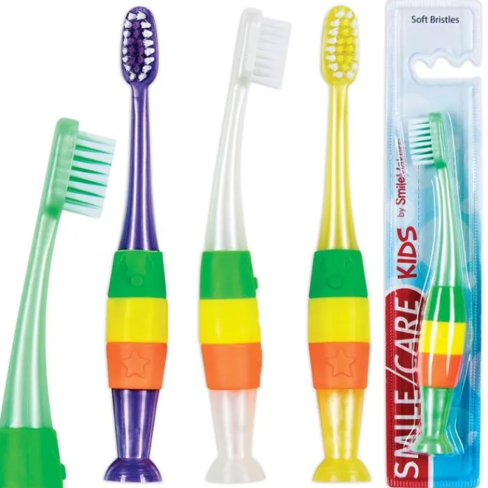 Toothbrushes | Dental Practice Essentials<SmileCare ™ Youth Fun Grip Toothbrush - Toothbrushes from SmileMakers