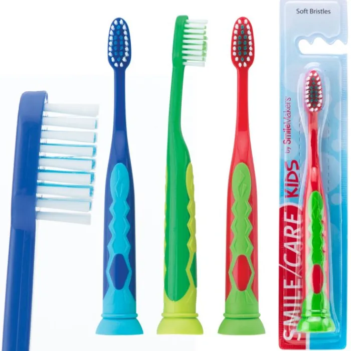 Toothbrushes | Dental Practice Essentials<SmileCare ™ Youth Suction Cup Toothbrushes - Toothbrushes from SmileMakers
