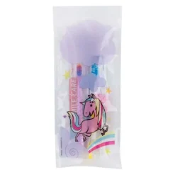 Ready-to-go Dental Kits | Dental Kits<SmileCare ™ Youth Unicorn Zippered Bag Dental Kits - Dental Kits From SmileMakers
