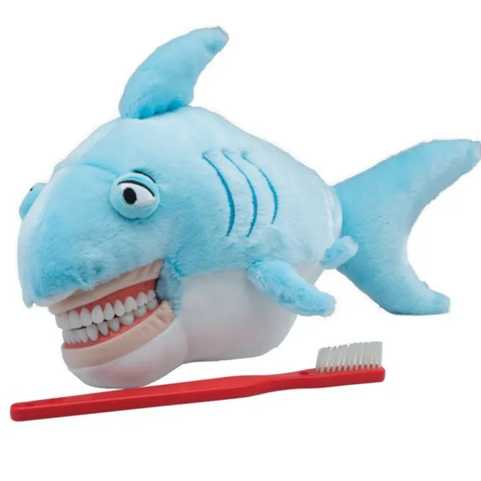 Dental Patient Education | Dental Practice Essentials<SmileMakers ® Finn the Shark Dental Puppet - Dental Patient Education from