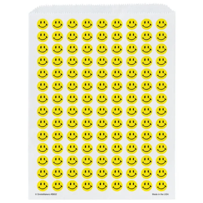 Take Home Bags | Take Home Bags<SmileMakers Smiley Face Paper Bags - Take Home Bags from