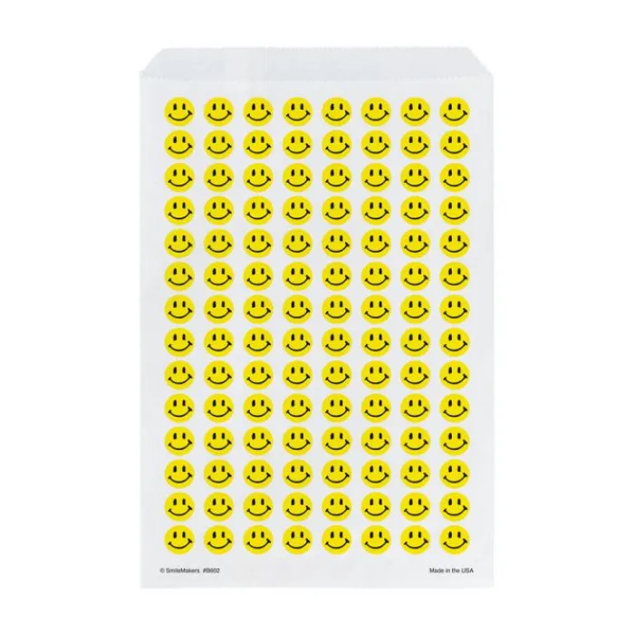 Take Home Bags | Take Home Bags<SmileMakers Smiley Face Paper Bags - Take Home Bags from