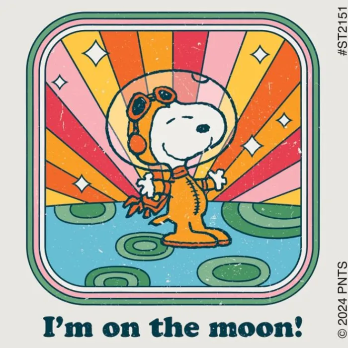 Stickers | Character Stickers<SmileMakers Snoopy Retro Stickers - Stickers from
