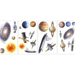 Wall Decals<SmileMakers Space Travel Wall Decals - Office Décor from