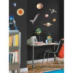 Wall Decals<SmileMakers Space Travel Wall Decals - Office Décor from