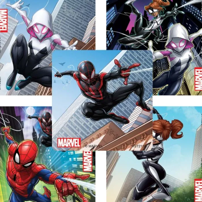 Stickers | Superhero Stickers<SmileMakers Spider-Man & Friends Stickers - Stickers from
