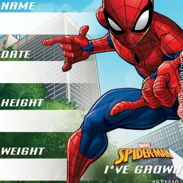 Patient Stickers | Medical Stickers<SmileMakers Spider-Man™ I've Grown Stickers - Stickers from