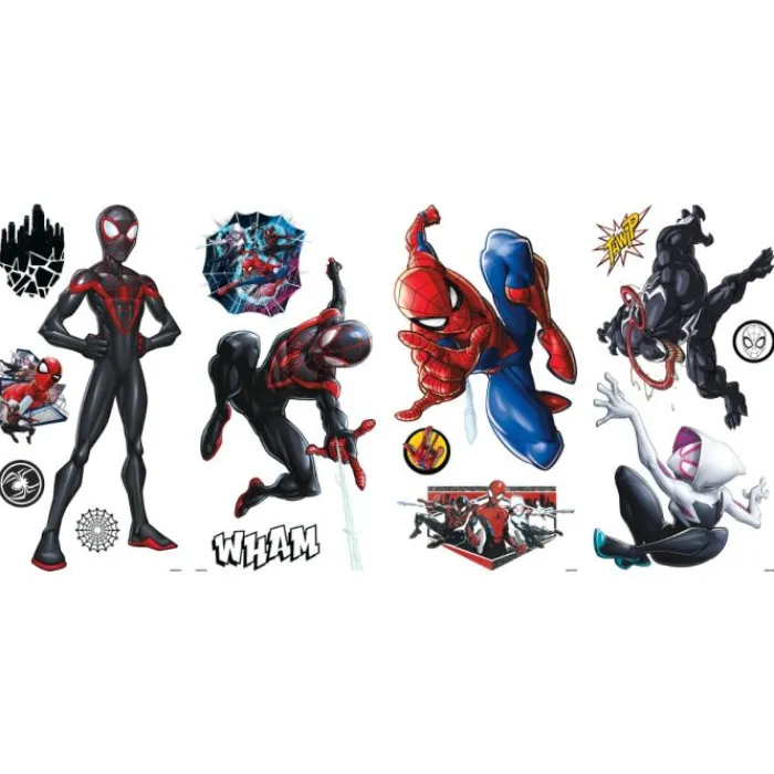 Wall Decals<SmileMakers Spider-Man Miles Morales Wall Decals - Office Décor from