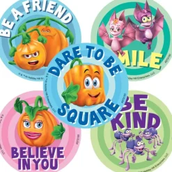 Halloween | Character Stickers<SmileMakers Spookley the Square Pumpkin Stickers - Stickers from