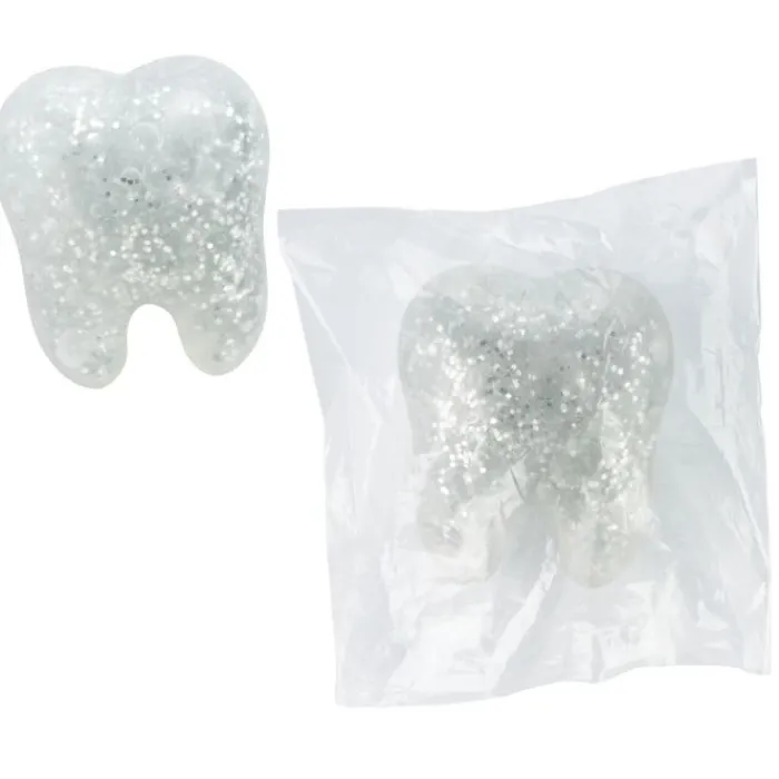 Squeeze Toys | Dental Themed Prizes<SmileMakers Squishie Glitter Teeth - Squeeze Toys from