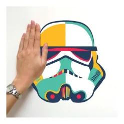 Wall Decals<SmileMakers Star Wars Artistic Storm Trooper Heads Wall Decals - Office Décor from