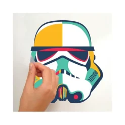 Wall Decals<SmileMakers Star Wars Artistic Storm Trooper Heads Wall Decals - Office Décor from