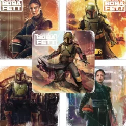Character Stickers<SmileMakers Star Wars: Book of Boba Fett Stickers - Stickers from
