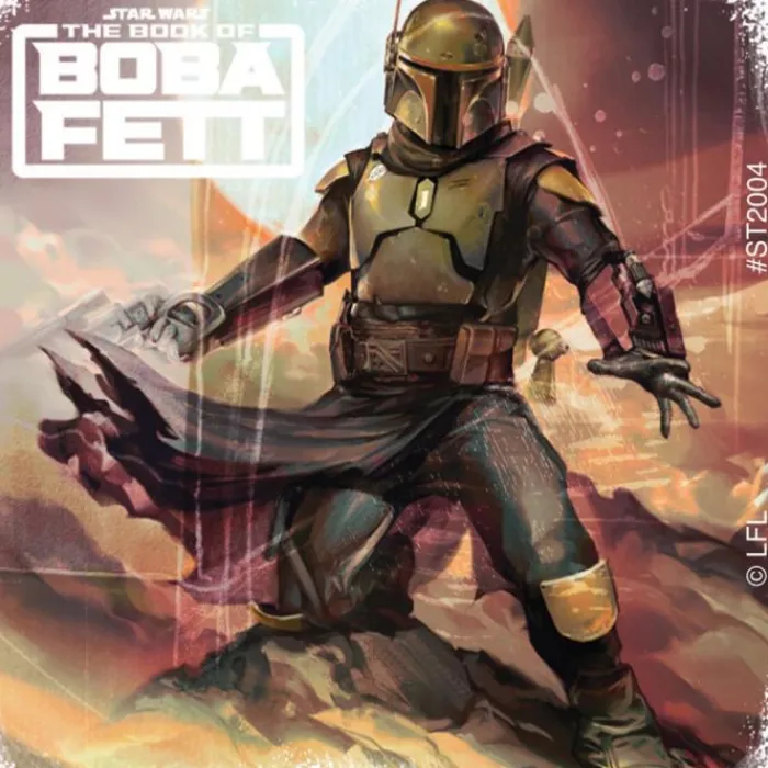 Character Stickers<SmileMakers Star Wars: Book of Boba Fett Stickers - Stickers from