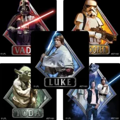 Character Stickers<SmileMakers Star Wars Classic Characters Stickers - Stickers from