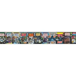 Wall Decals<SmileMakers Star Wars Comic Books Peel & Stick Border - Office Décor from