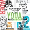 Character Stickers<SmileMakers Star Wars Doodles Stickers - Stickers from