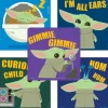 Character Stickers<SmileMakers Star Wars The Mandalorian:The Child Art Style Stickers - Stickers from