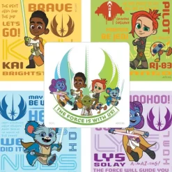 Character Stickers<SmileMakers Star Wars Young Jedi Stickers - Stickers from