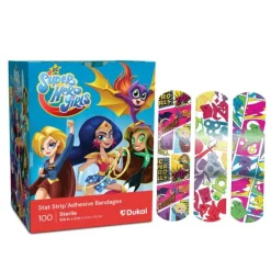 Bandages | Medical Practice Essentials<SmileMakers Stat Strip® DC Super Hero Girls Bandages - Bandages from