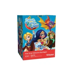 Bandages | Medical Practice Essentials<SmileMakers Stat Strip® DC Super Hero Girls Bandages - Bandages from