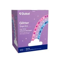 Bandages | Medical Practice Essentials<SmileMakers Stat Strip® Glitter Strips Bandages - Case - Bandages from