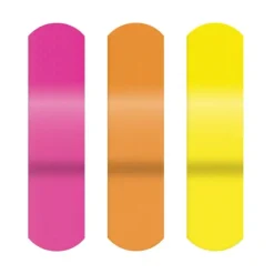 Bandages | Medical Practice Essentials<First Aid Stat Strip® Neon Bandages - Case - Bandages from SmileMakers