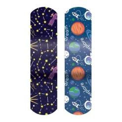 Bandages | Medical Practice Essentials<First Aid Stat Strip® Planet and Stars Bandages - Bandages from SmileMakers