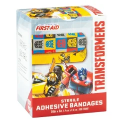 Bandages | Medical Practice Essentials<First Aid Stat Strip® Transformers Bandages - Bandages from SmileMakers
