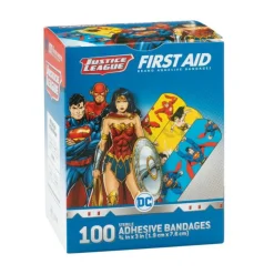 Bandages | Medical Practice Essentials<SmileMakers Stat Strip® Wonder Woman, Superman, & The Flash Bandages - Bandages from