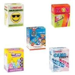 Bandages | Medical Practice Essentials<SmileMakers Stat-Strip®  Bandage Sampler - Bandages from