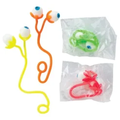 Vision Themed Prizes | Individually Wrapped Toys<SmileMakers Sticky Eyes - Sticky Toys from