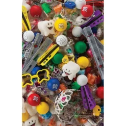 Toy Treasure Chests | Dental Themed Prizes<SmileMakers Super Size Value Dental Toy Treasure Chest Refill  - Treasure Chests from