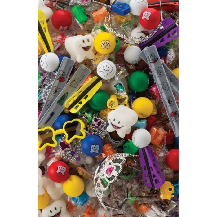 Toy Treasure Chests | Dental Themed Prizes<SmileMakers Super Size Value Dental Toy Treasure Chest Refill - Treasure Chests from