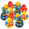 Toys<SmileMakers Superhero Rubber Ducks from