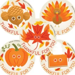 Thanksgiving | Other Fun Stickers<SmileMakers Thankful For You Stickers - Stickers from