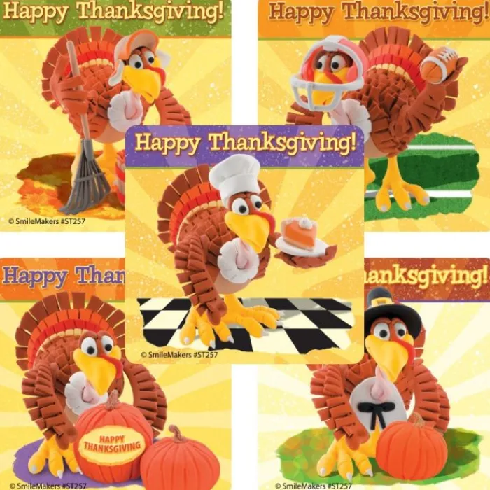 Thanksgiving | Other Fun Stickers<SmileMakers Thanksgiving Turkey Stickers - Thanksgiving Stickers from