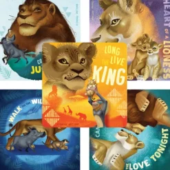 Disney Stickers | Character Stickers<SmileMakers The Lion King: Wild Side Stickers